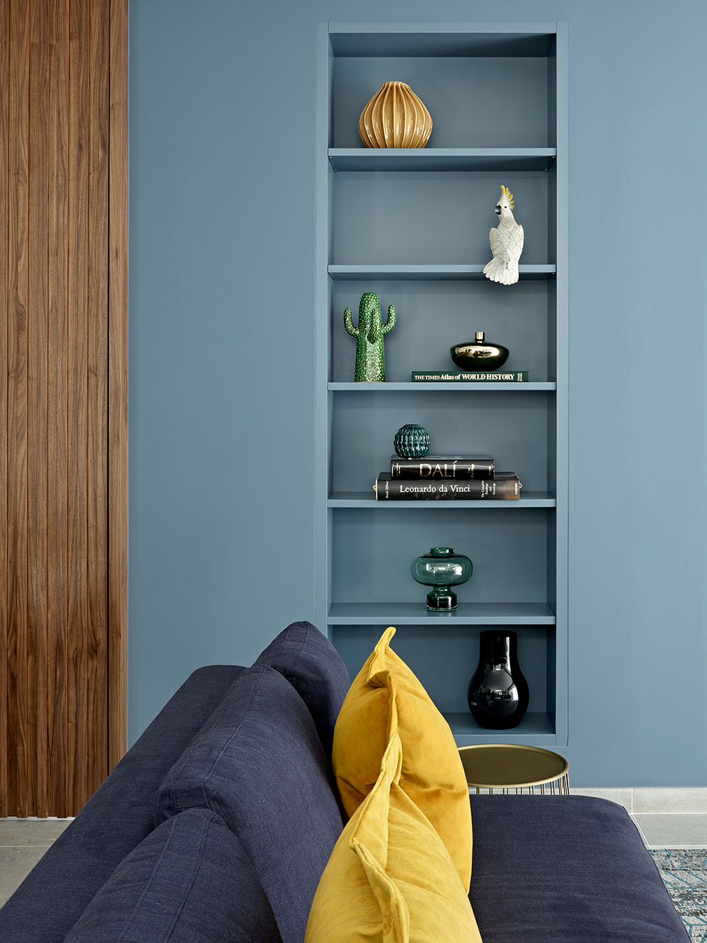 The doors were designed to create impact and drama whilst adding warmth, softening the space, and helping to control the acoustics of this open plan